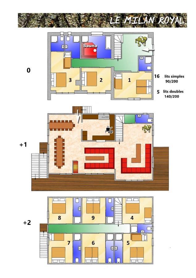 Le Milan Royal 26 Pers, Malmedy, Balneo, Vue, Calme Villa Kültér fotó